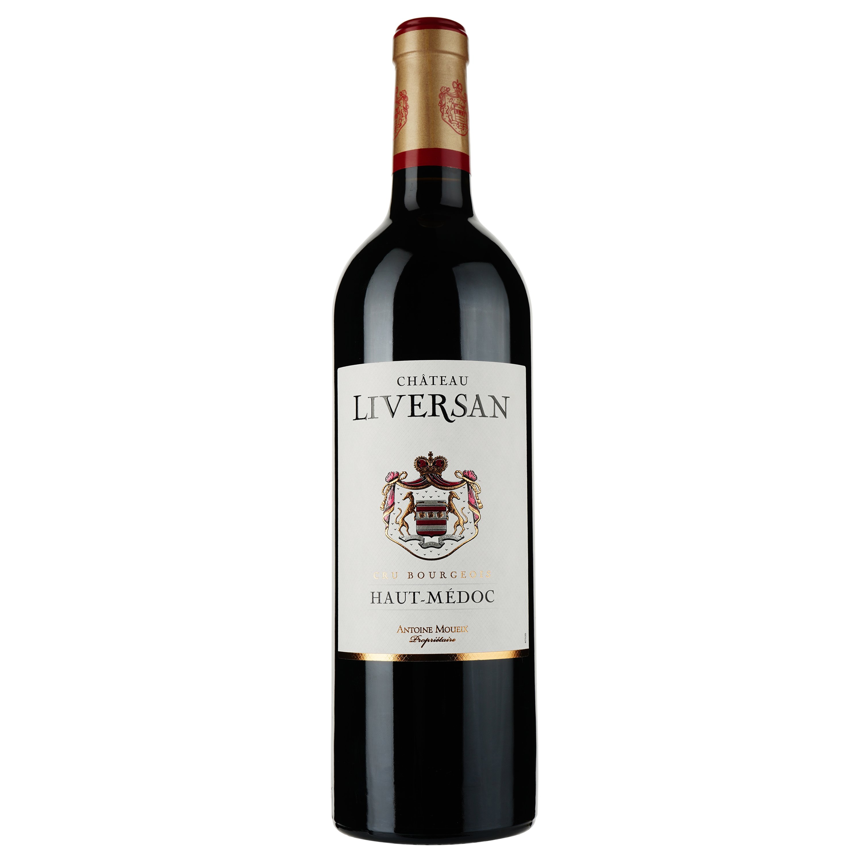 Вино Chateau Liversan Haut Medoc 2015 красное сухое 0.75 л - фото 1