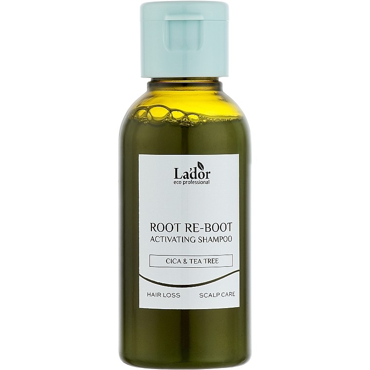 Шампунь от выпадения волос Lador Root Re-Boot Awakening Shampoo Cica &Tea Tree 50 мл - фото 1