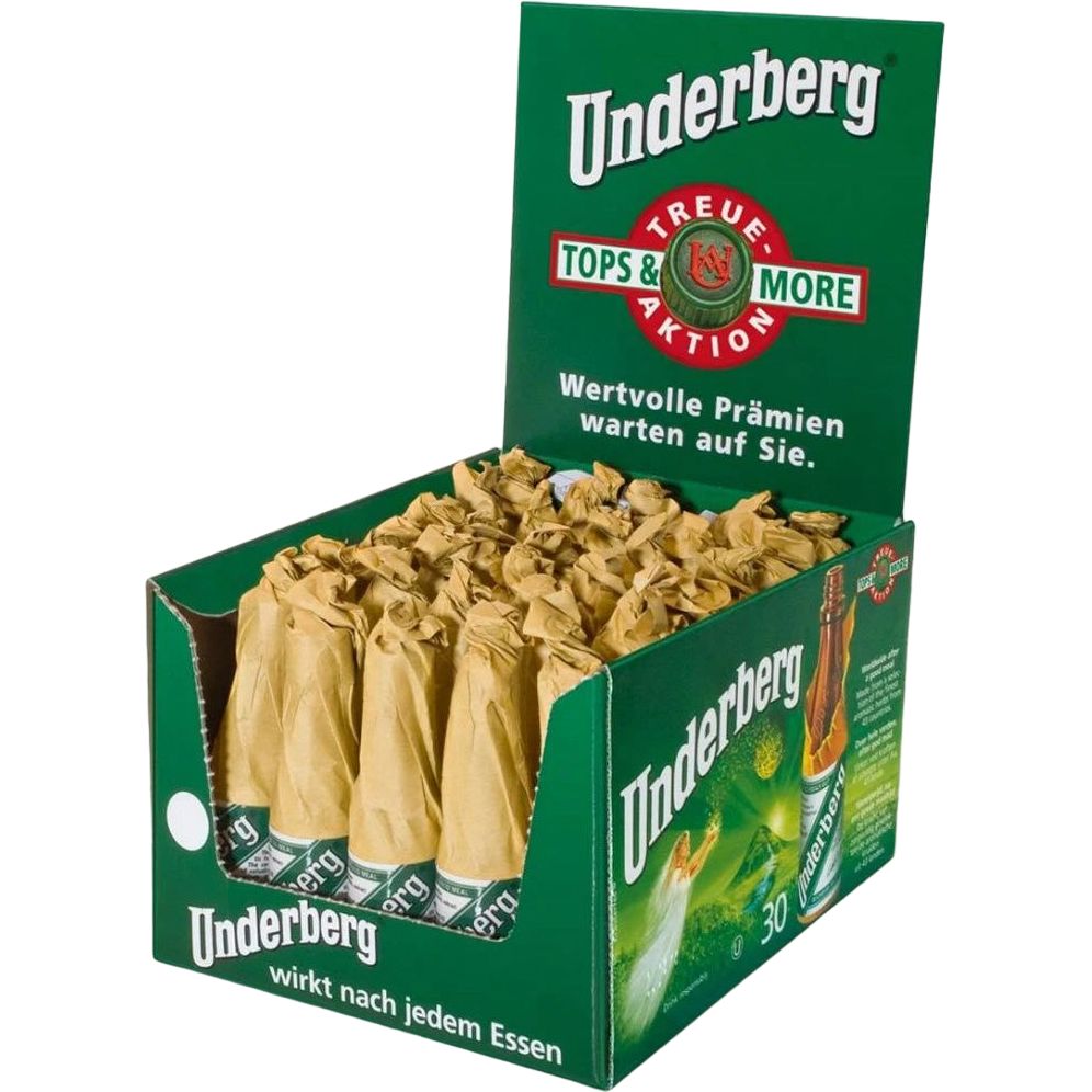 Настоянка Underberg Bitter 44% 0.6 л (30 шт. х 0.02 л) - фото 1