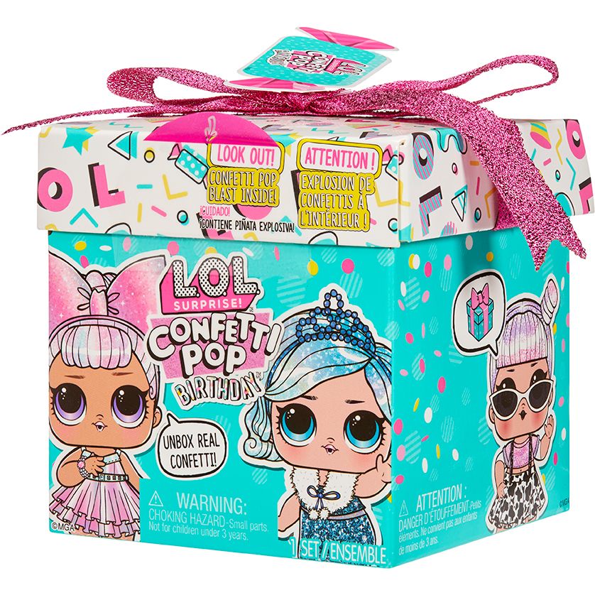 Игровой набор с куклой L.O.L. Surprise Confetti Pop День рождения (589969) - фото 1