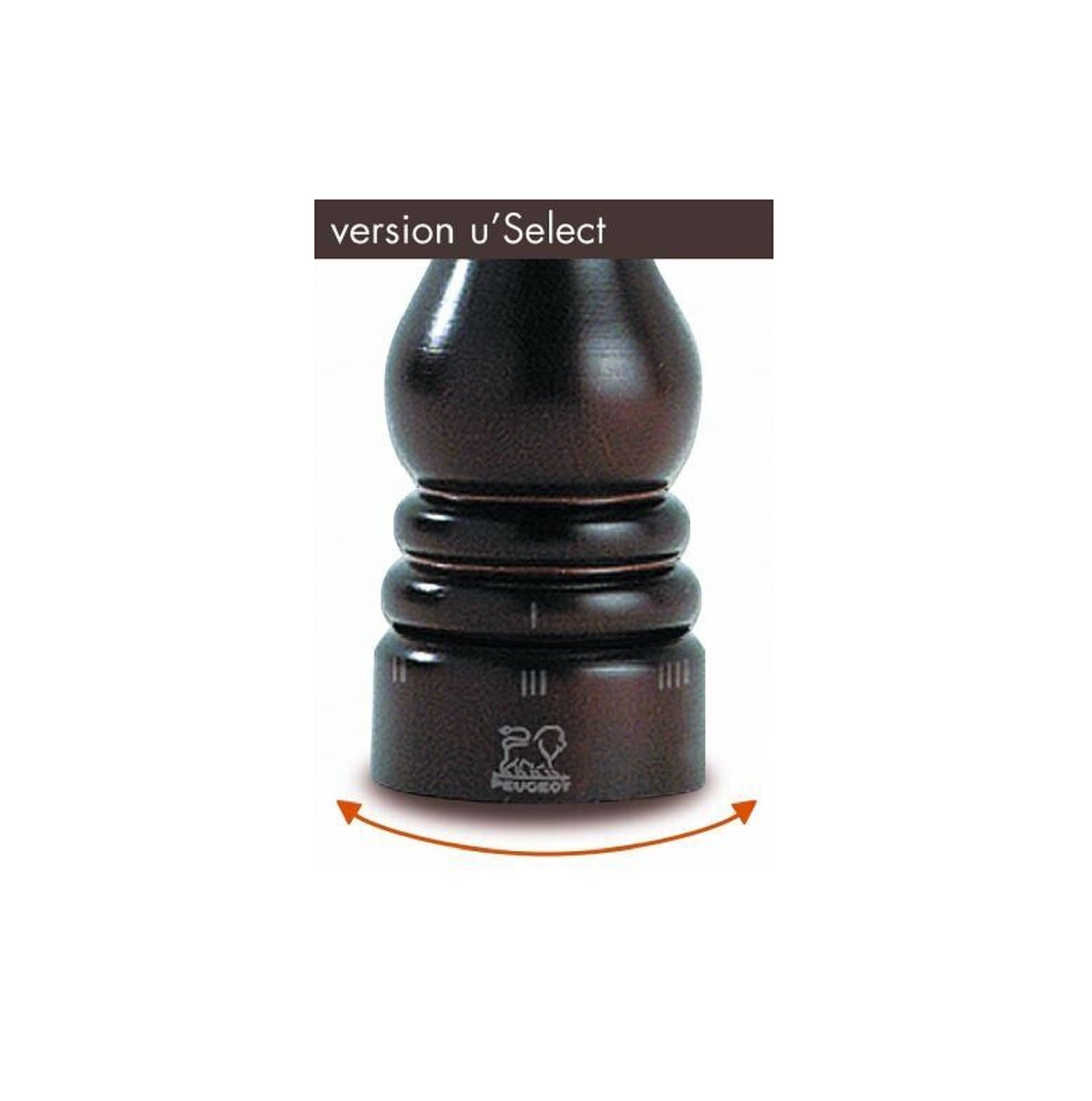Мельница для перца Peugeot Paris U'Select, 22 см, коричневая (23485) - фото 2