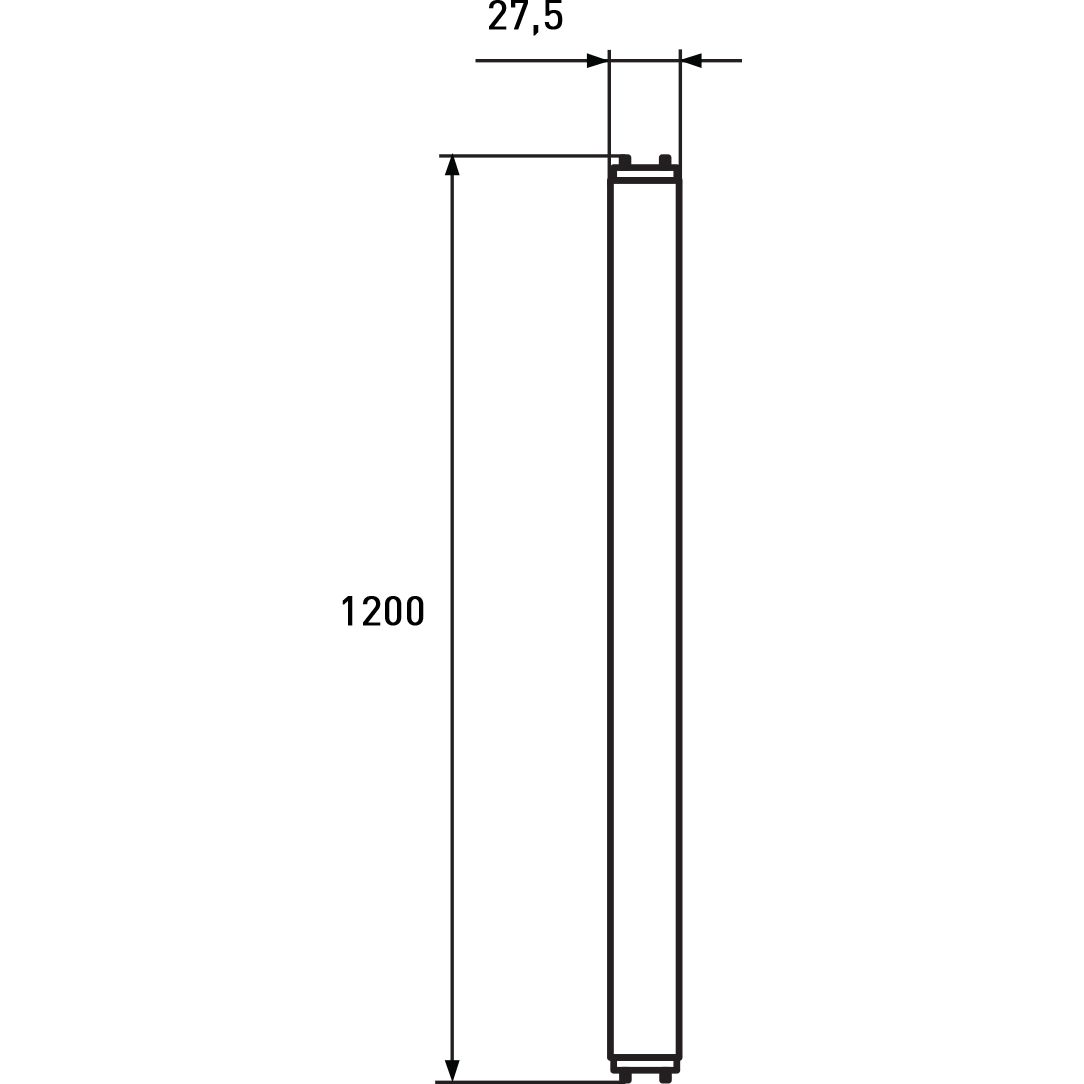 Світлодіодна лампа Eurolamp LED, T8, 18W, 4000K, 140lm/W (LED-T8-18W/4000(140lm/W)) - фото 3