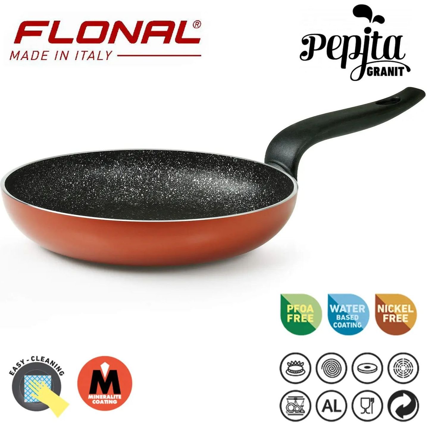 Сковорода Flonal Pepita Granit 18 см (PGFPS1850) - фото 10