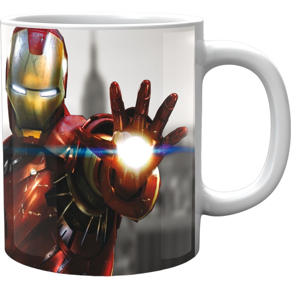 Кружка GeekLand Залізна Людина Iron Man напис IM.02.049 - фото 1