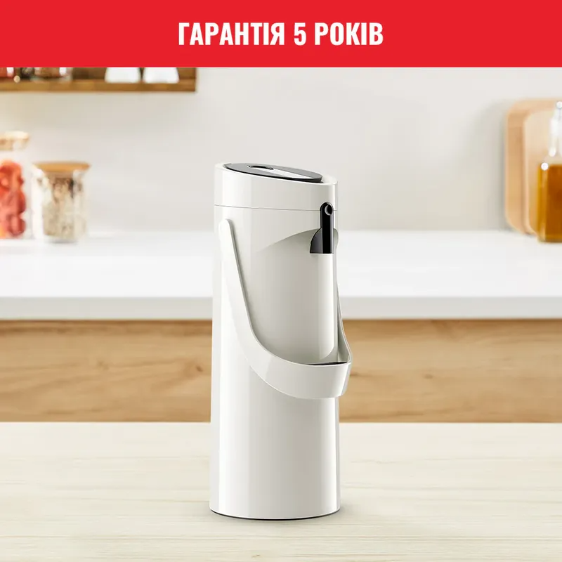 Термос Tefal Ponza Pump 1.9 л білий (K3140214) - фото 14