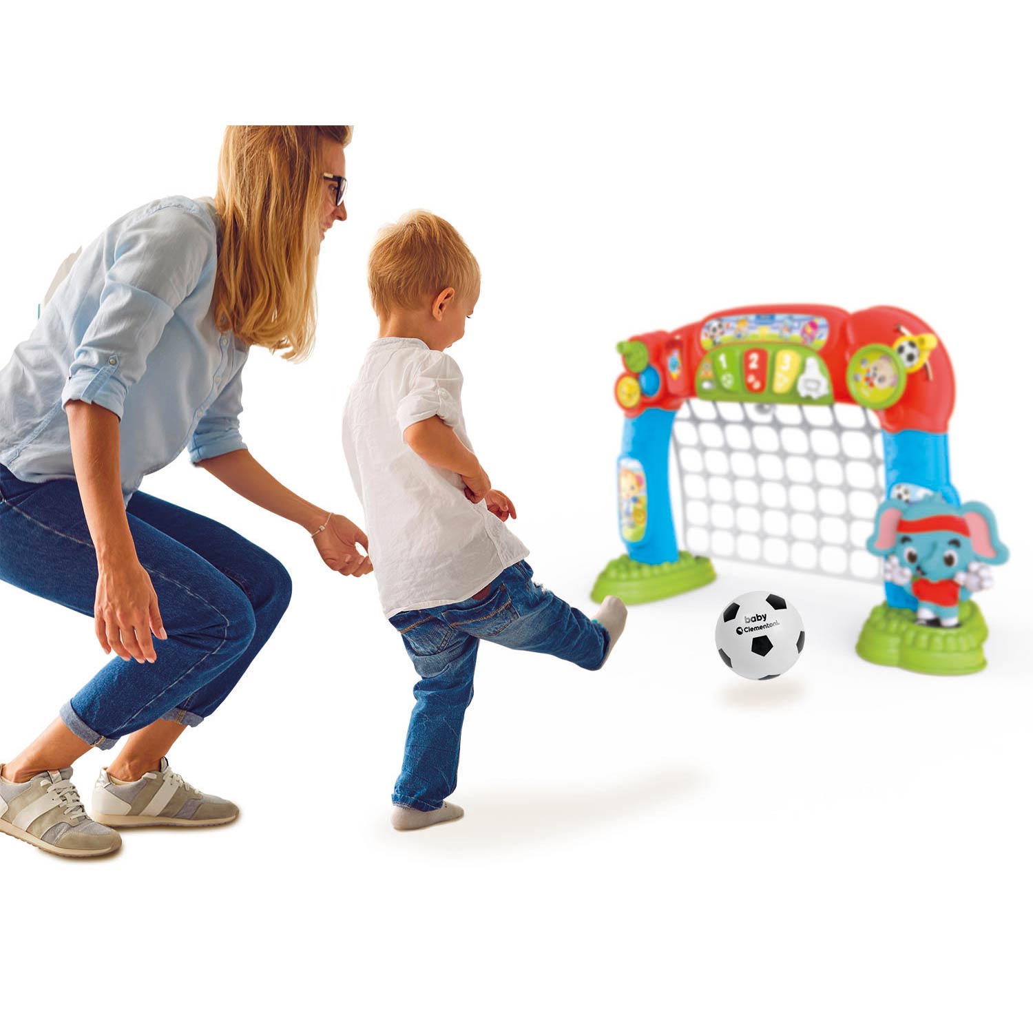 Ігровий розвиваючий центр Baby Clementoni Interactive Football Goal (17659) - фото 3