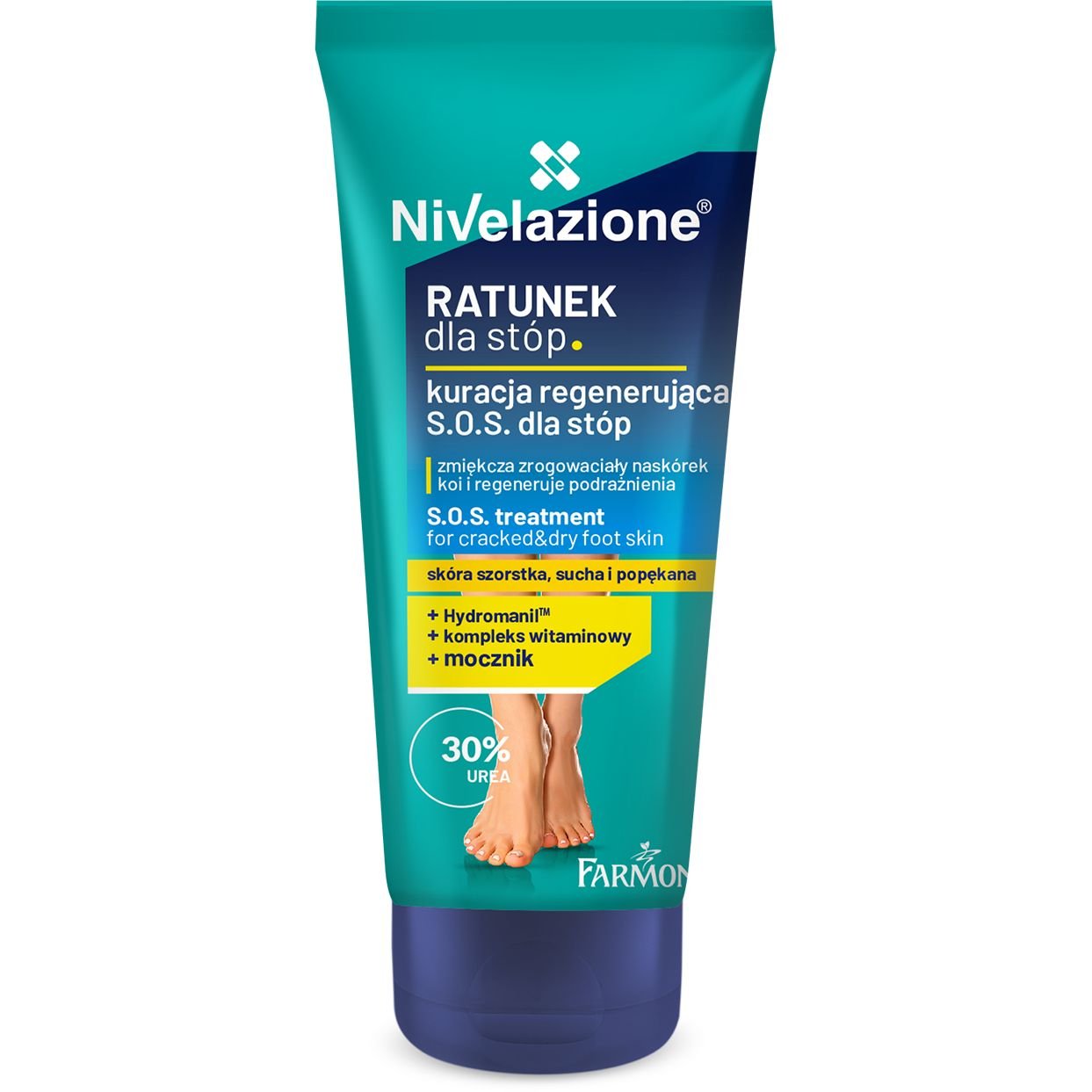 Крем для ног Nivelazione Skin Therapy Expert SOS для сухой кожи 75 мл - фото 1