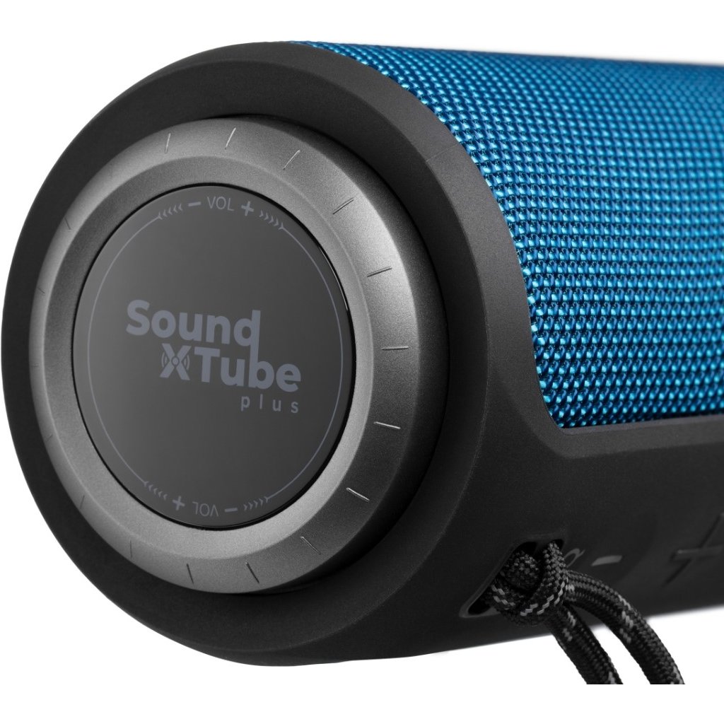 Портативна Bluetooth колонка 2E SoundXTube PLUS 40W TWS Wireless Waterproof Black-Blue - фото 3