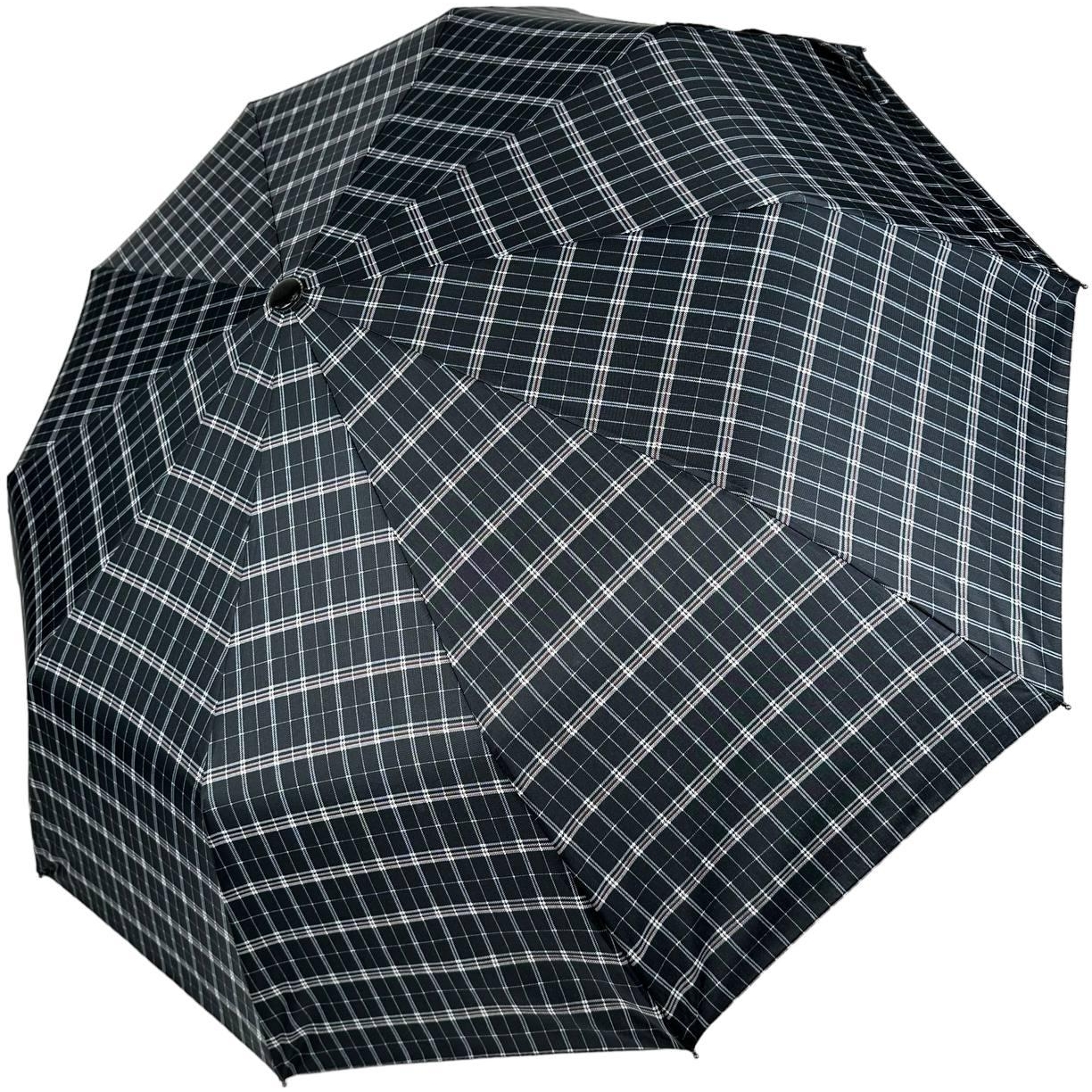 Складана парасолька напівавтомат Bellissima 98 см чорна - фото 1