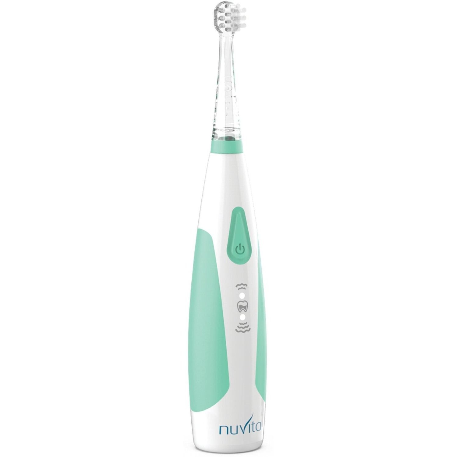 Електрична зубна щітка Nuvita Sonic Clean&Care для дітей біло-м'ятна (NV1151NEW) - фото 2