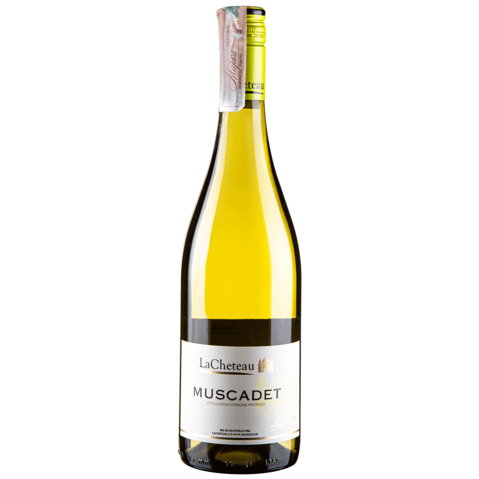 Вино LaCheteau Muscadet, белое, сухое, 11,5%, 0,75 л (1312570) - фото 1