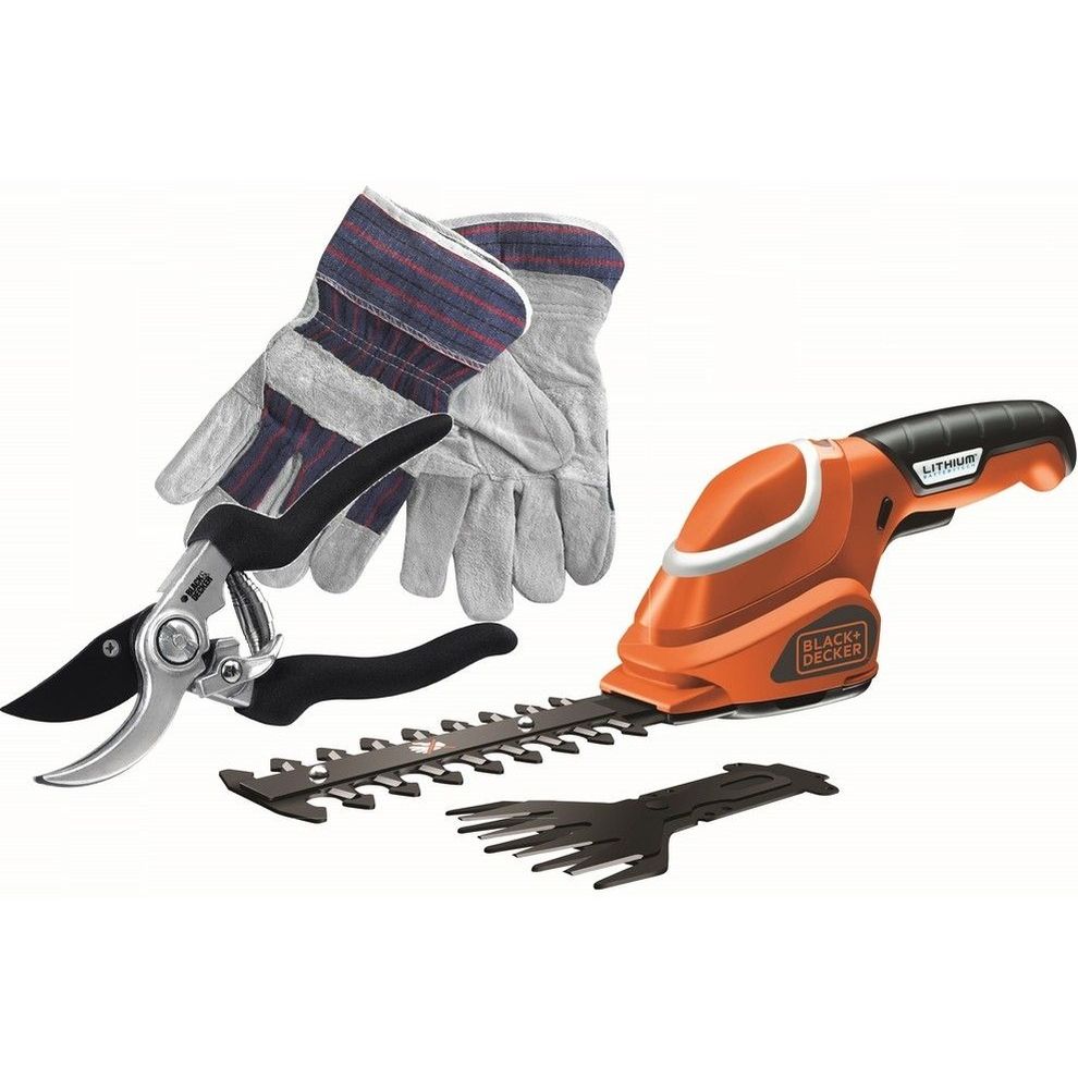 Кусторез Black+Decker аккумуляторный (GSL700KIT-QW) - фото 2