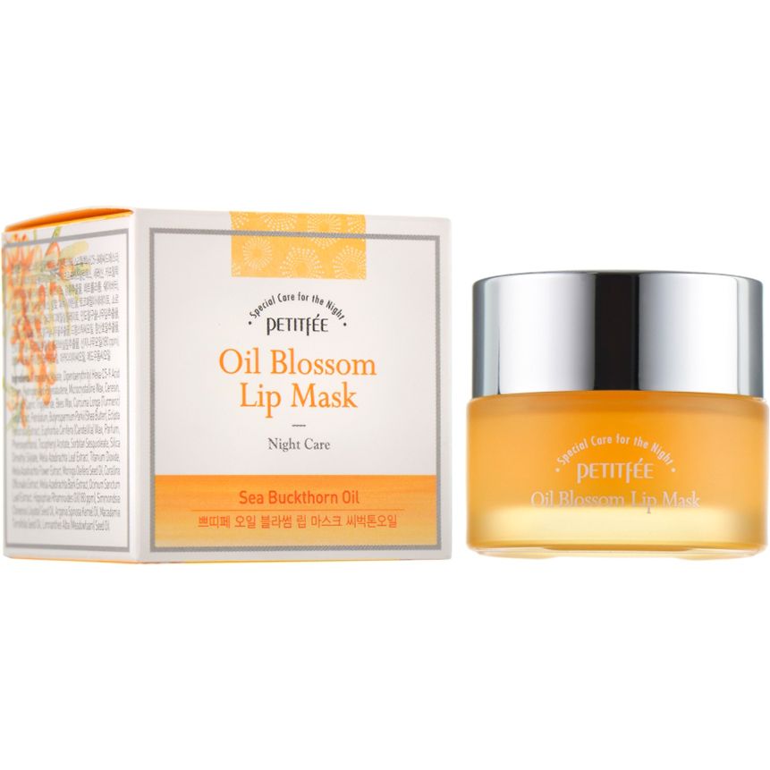 Маска для губ нічна Petitfee Oil Blossom Lip Mask, 15 г - фото 3