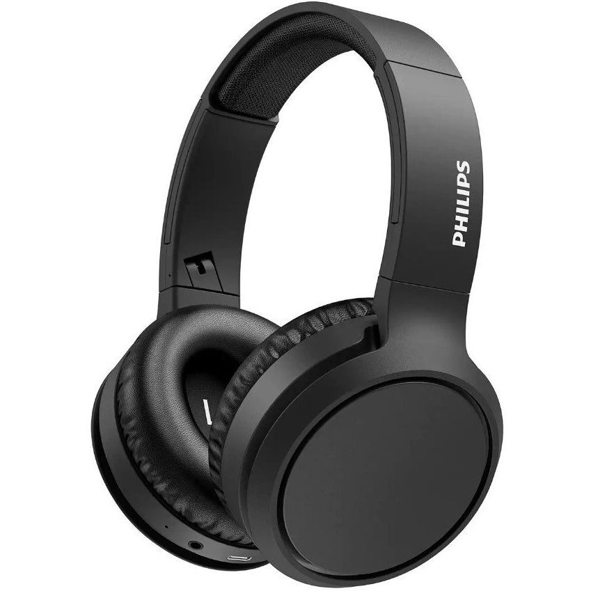 Навушники Philips TAH5205 Over-ear ANC Wireless Mic Black - фото 1