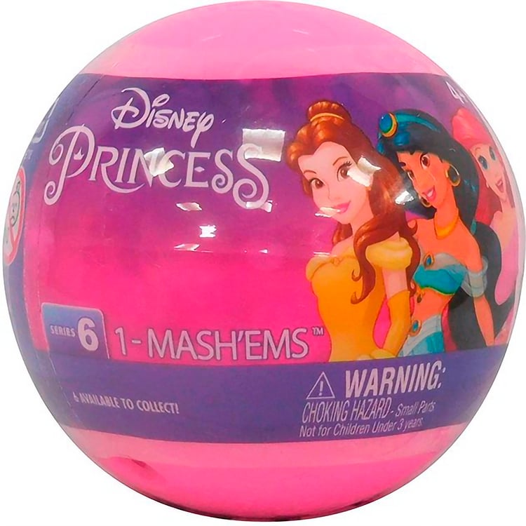 Игрушка-сюрприз в шаре Mash'ems S6 Диснеевские принцессы 4 см в ассортименте (50656) - фото 1