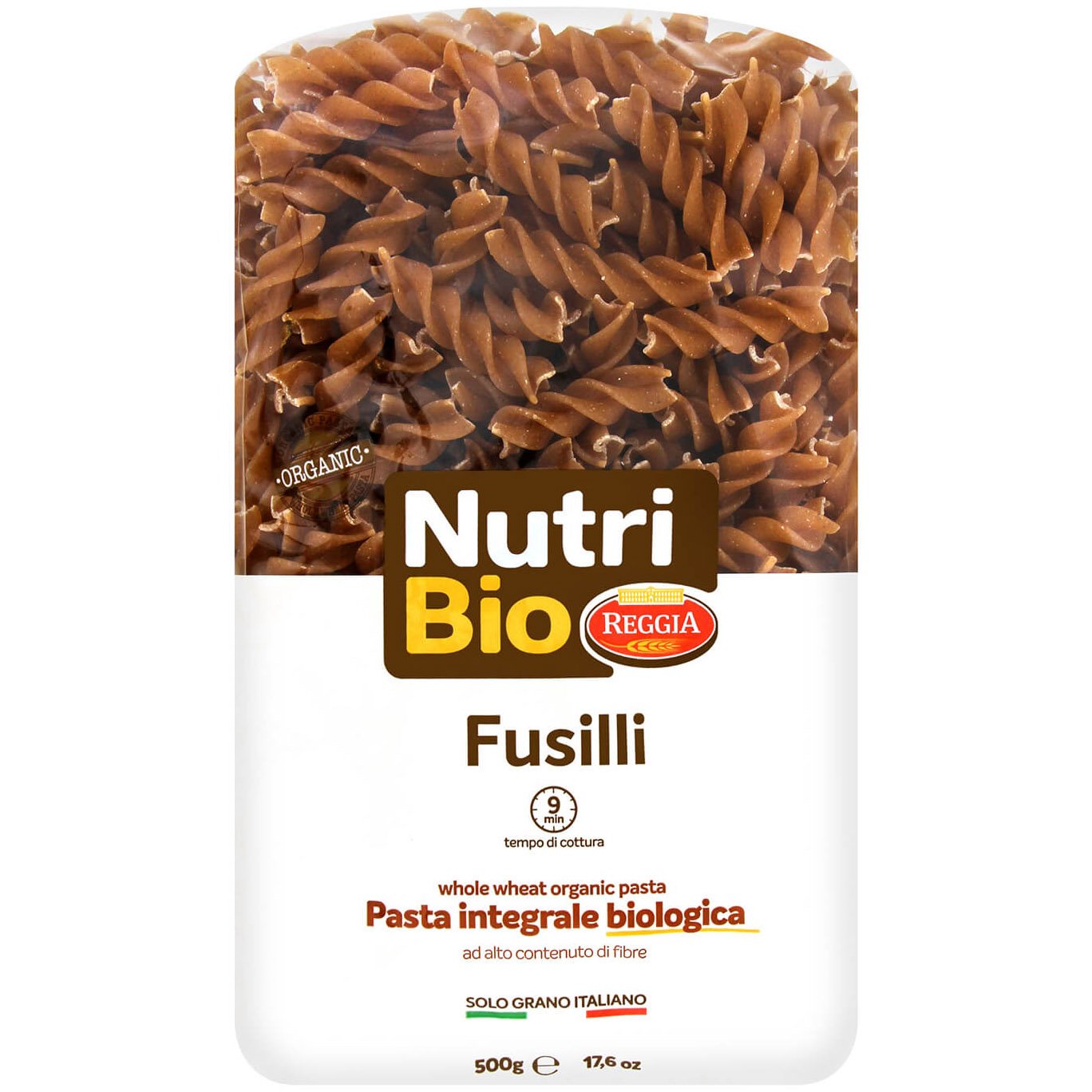 Макаронные изделия Nutri Bio Reggia Фузилли, органические, 500 г (794284) - фото 1