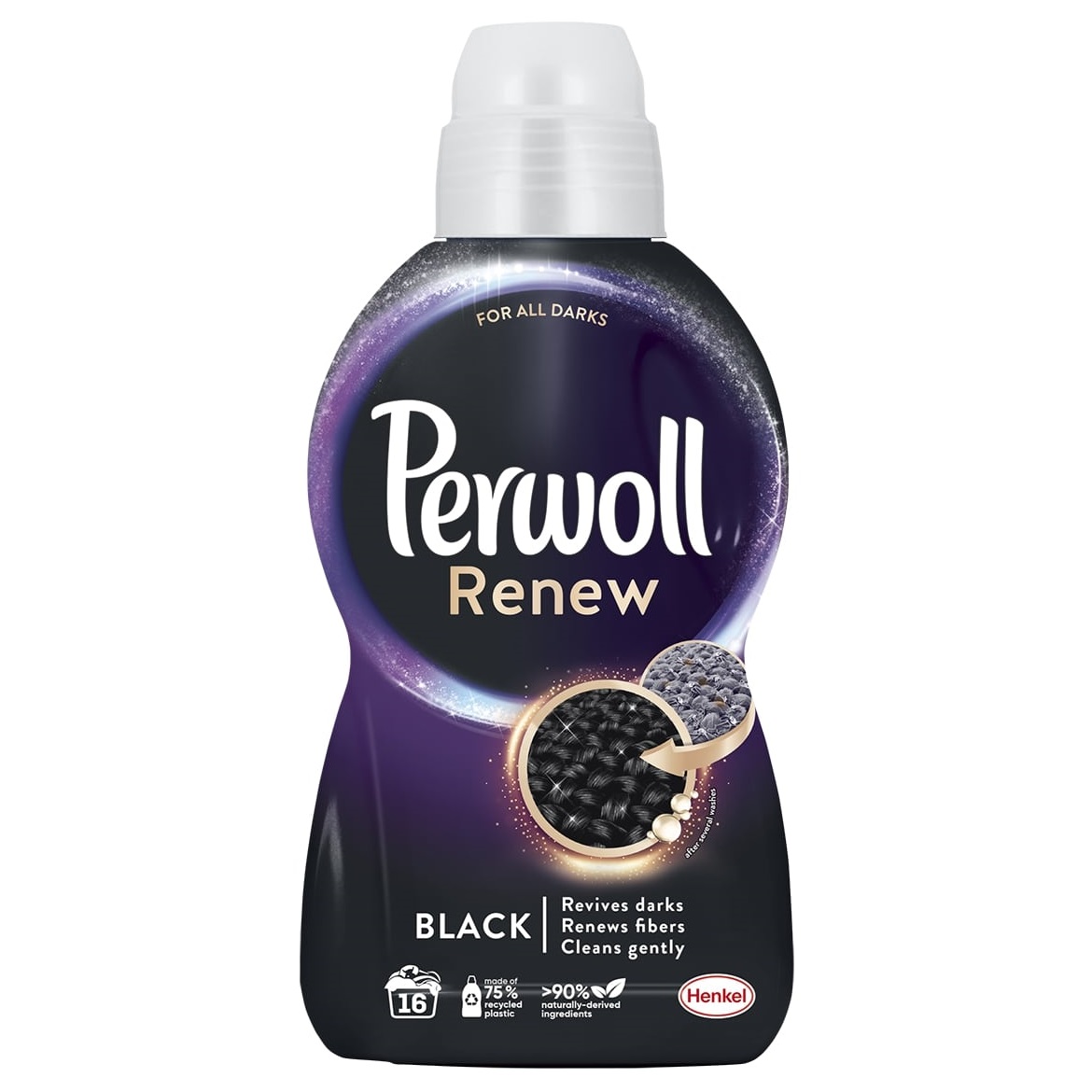 Гель для стирки Perwoll, для темных и черных вещей, 960 мл (908743) - фото 1
