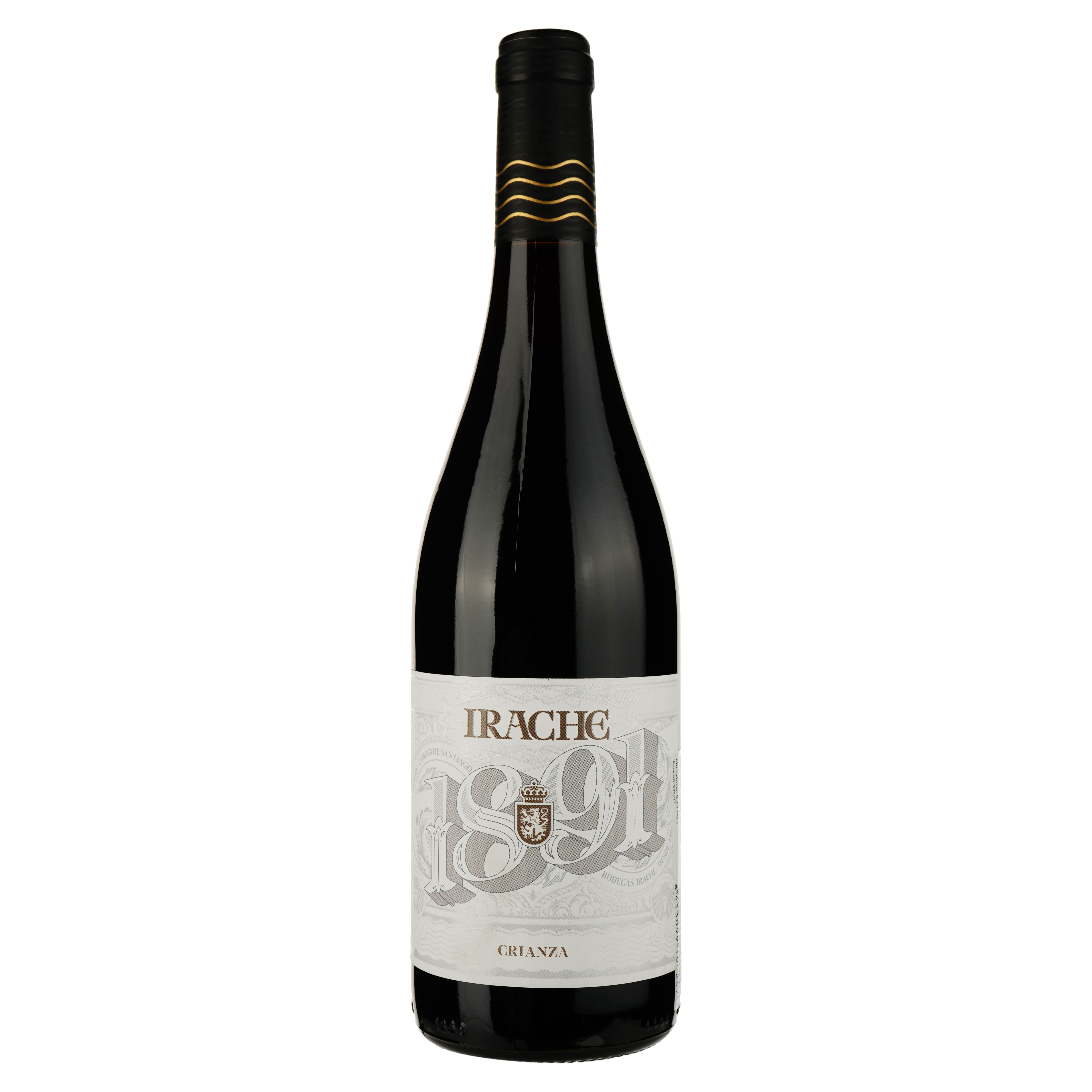 Вино Irache 1891 Crianza 2019 красное сухое 0.75 л - фото 1