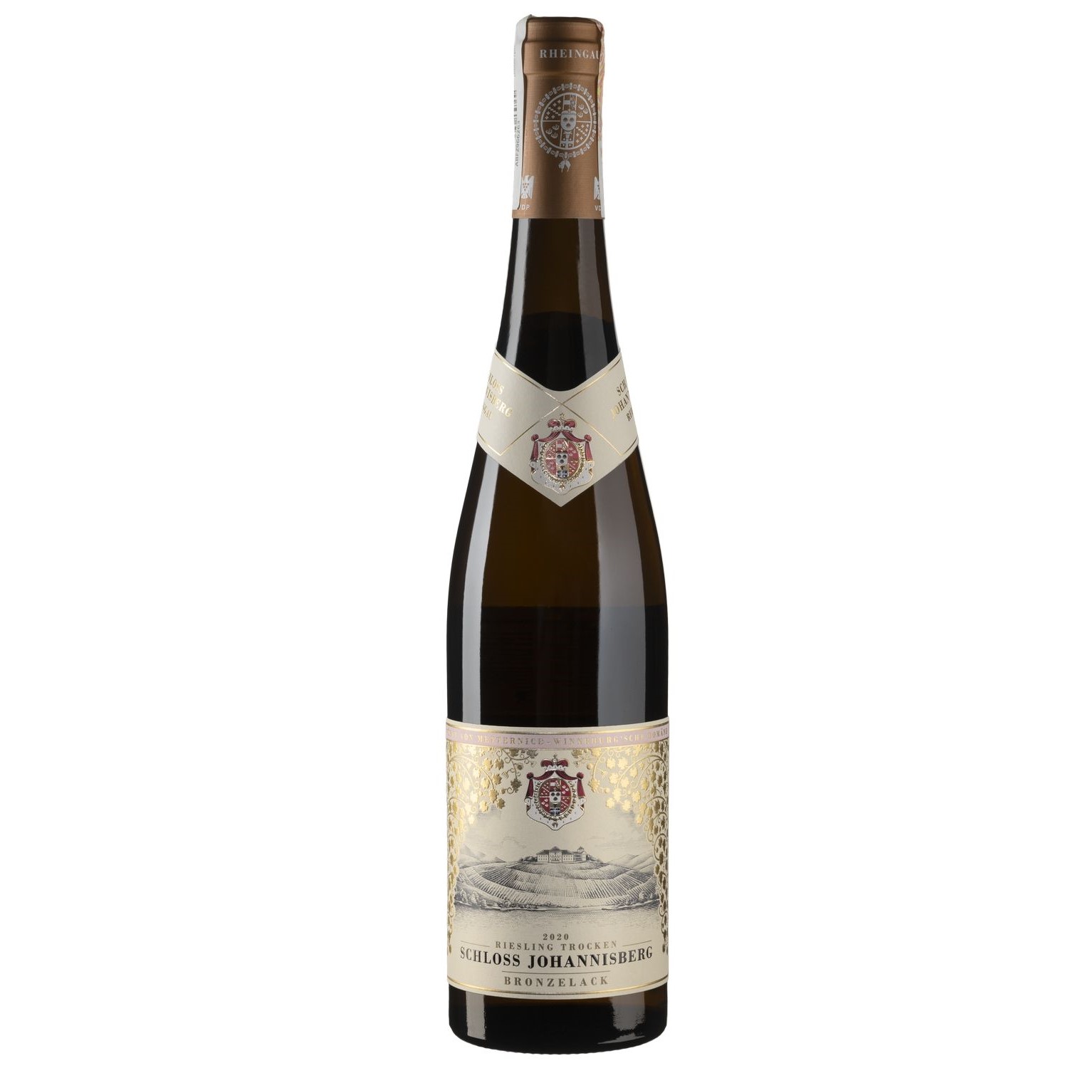 Вино Schloss Johannisberger Riesling Bronzelack Trocken 2021, біле, сухе, 0,75 л - фото 1