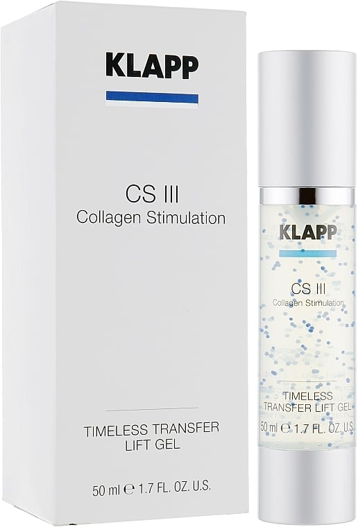 Ліфтинг-сироватка для обличчя Klapp Cs Iii Collagen Stimulation Timeless Transfer Lift Gel, 50 мл - фото 2