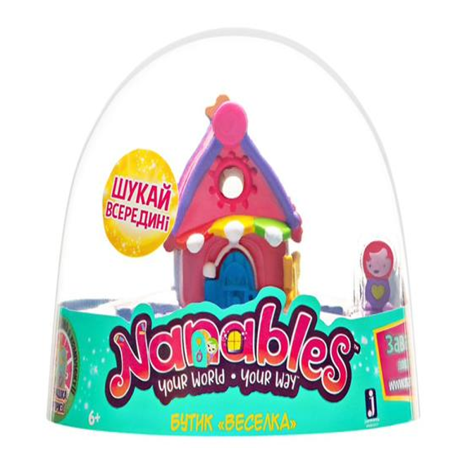 Игровой набор Nanables Small House Радужный путь Бутик радуга (NNB0047) - фото 1