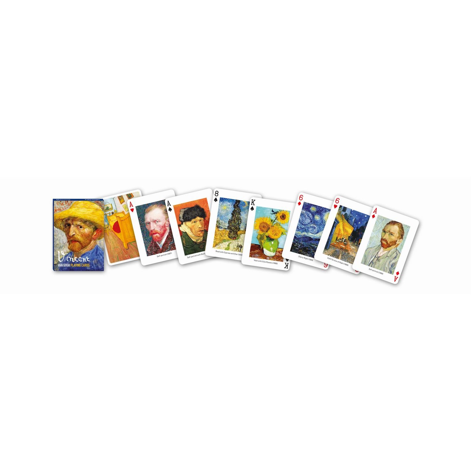 Карты игральные Piatnik Винсент ван Гог, 1 колода, 55 карт (PT-164910) - фото 2