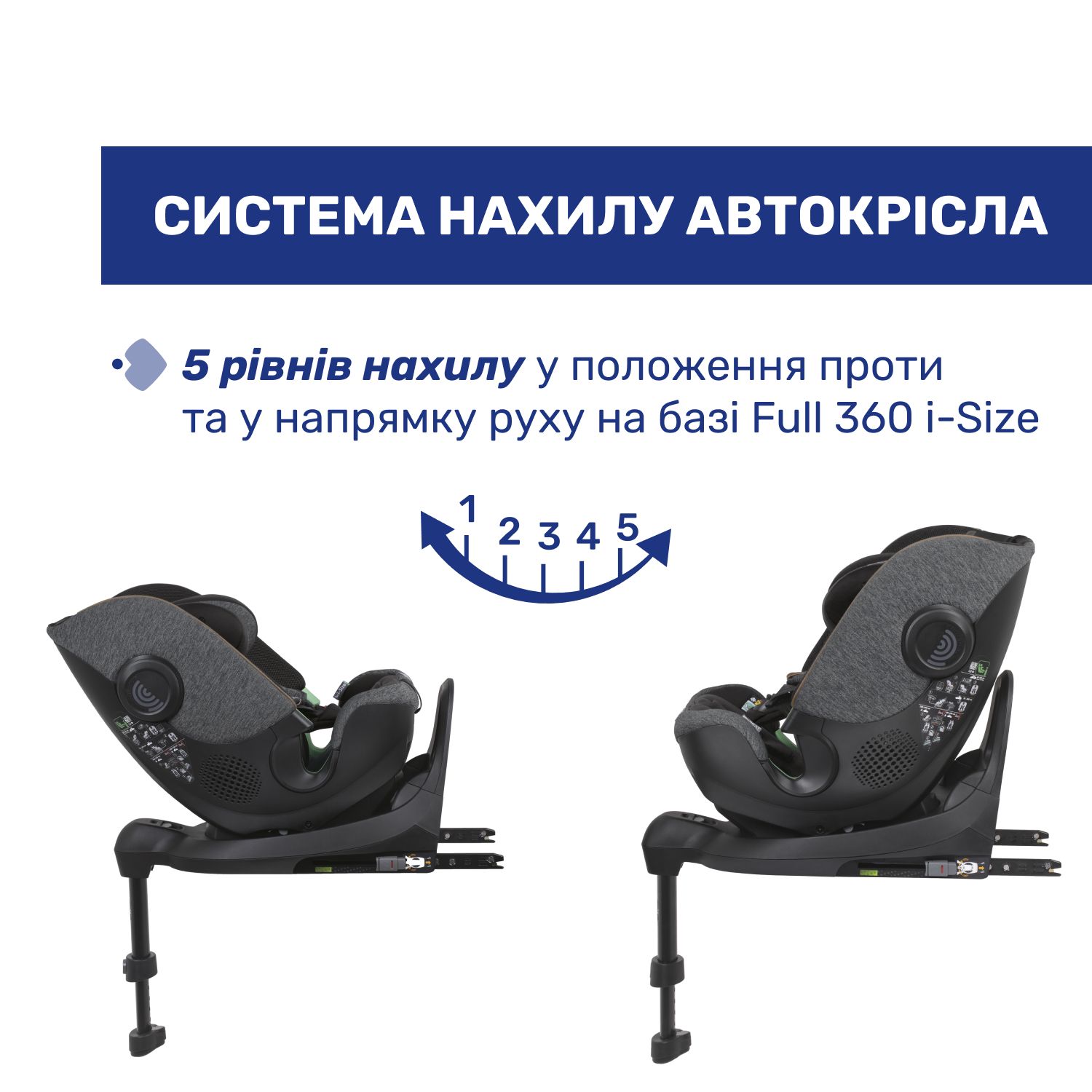 Автокрісло Chicco Bi-Seat Air i-Size без бази (87104.16) - фото 7