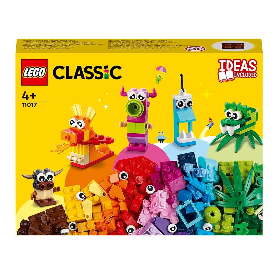 Конструктор LEGO Classic Оригинальные монстры 140 деталей (11017) - фото 1