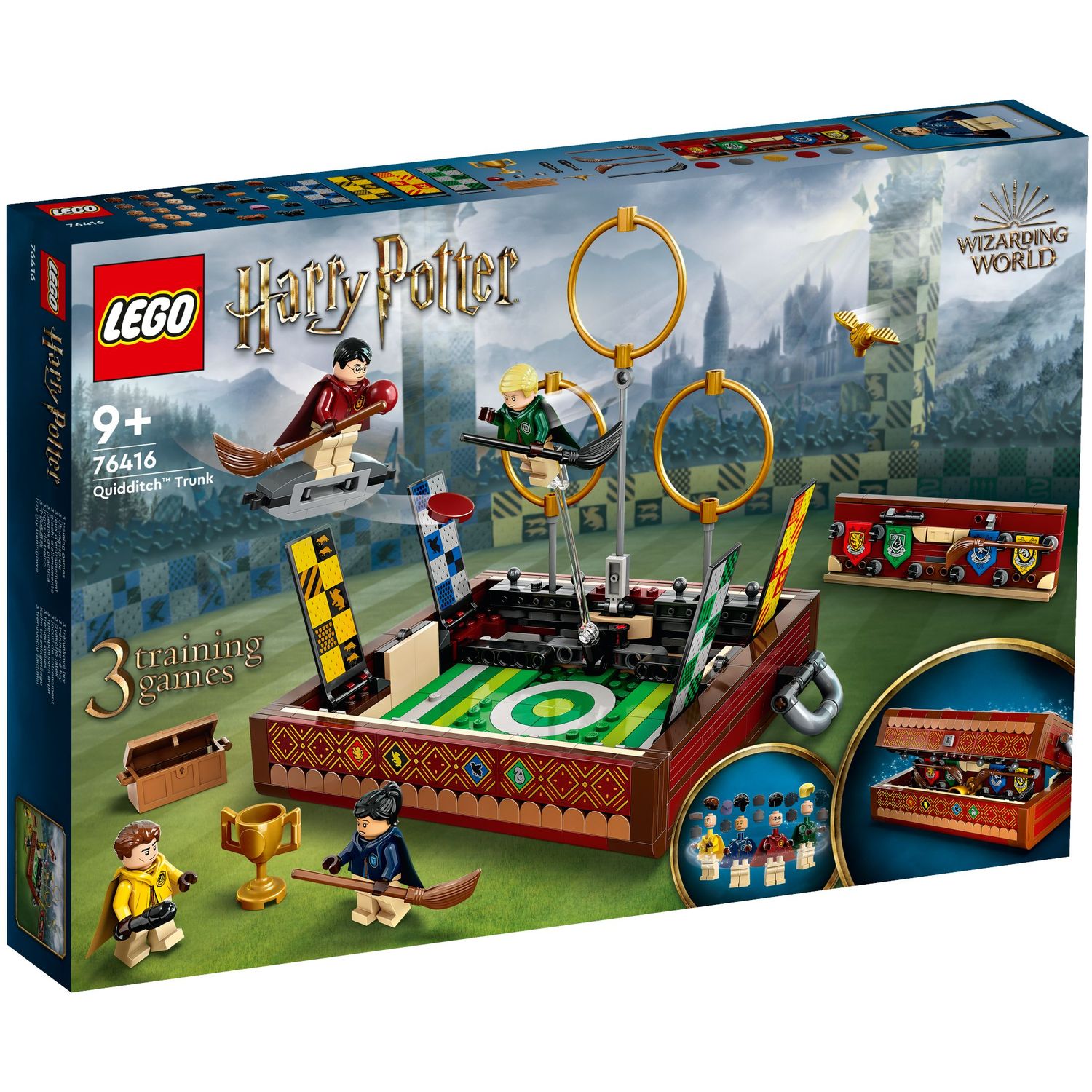 Конструктор LEGO Harry Potter Скриня для квідичу, 599 деталей (76416) - фото 1