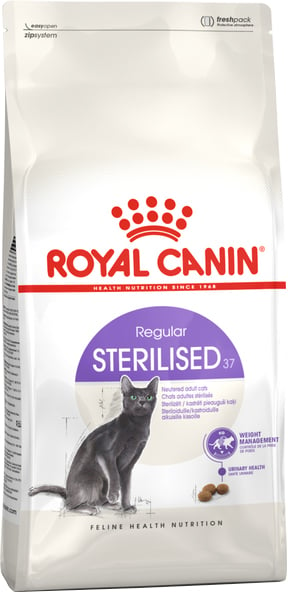 Сухий корм для дорослих стерилізованих кішок та кастрованих котів Royal Canin Sterilised, 10 кг - фото 1