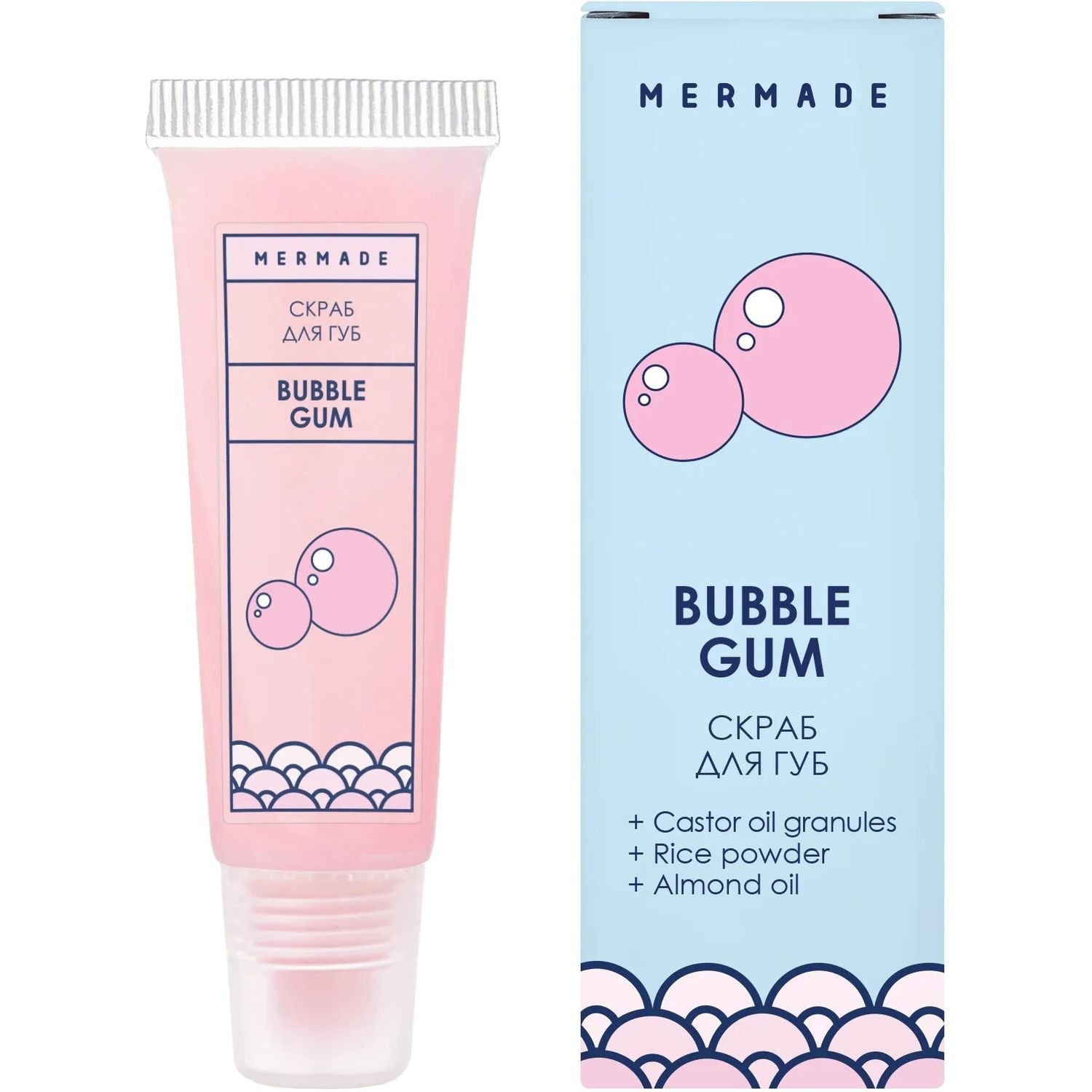Скраб для губ Mermade Bubble Gum, 10 г - фото 1