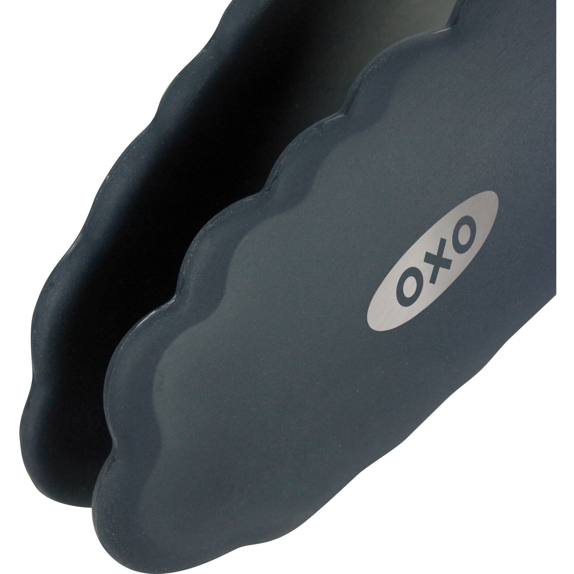 Щипці кухонні з силіконом OXO Good Grips 23 см чорні (1101880) - фото 3