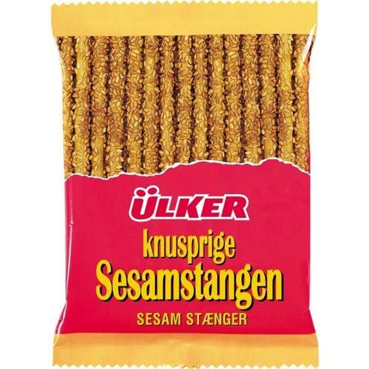 Крекер з кунжутом Ulker Sesame Stick Cracker соломка 70 г - фото 1