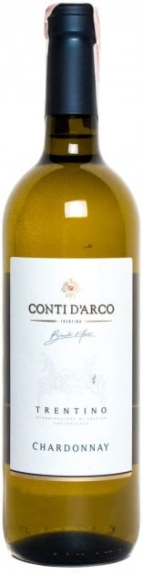 Вино Conti D'arco Trentino Chardonnay Doc біле сухе, 0,75 л, 12,5% (574953) - фото 1