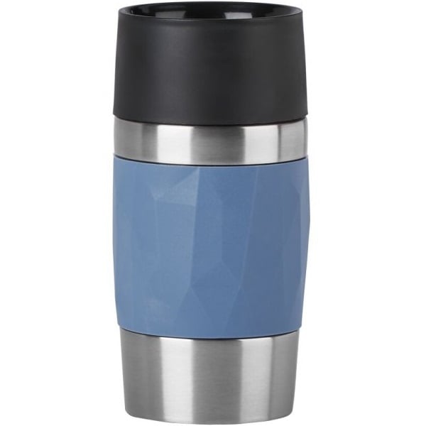 Термокружка Tefal Compact Mug, 300 мл, синий (N2160210) - фото 1