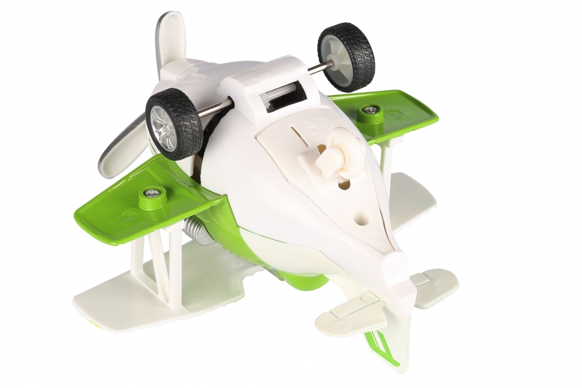 Самолет Same Toy Aircraft, со светом и музыкой, зеленый (SY8012Ut-4) - фото 5
