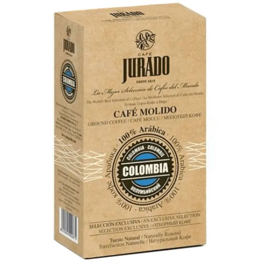 Кофе молотый Jurado Colombia 100% Arabica 250 г - фото 1