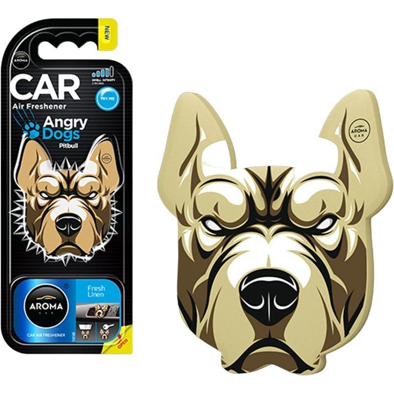 Ароматизатор Aroma Car Angry Dogs Fresh Linen - фото 1