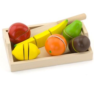 Іграшкові продукти Viga Toys Нарізані фрукти (58806) - фото 1