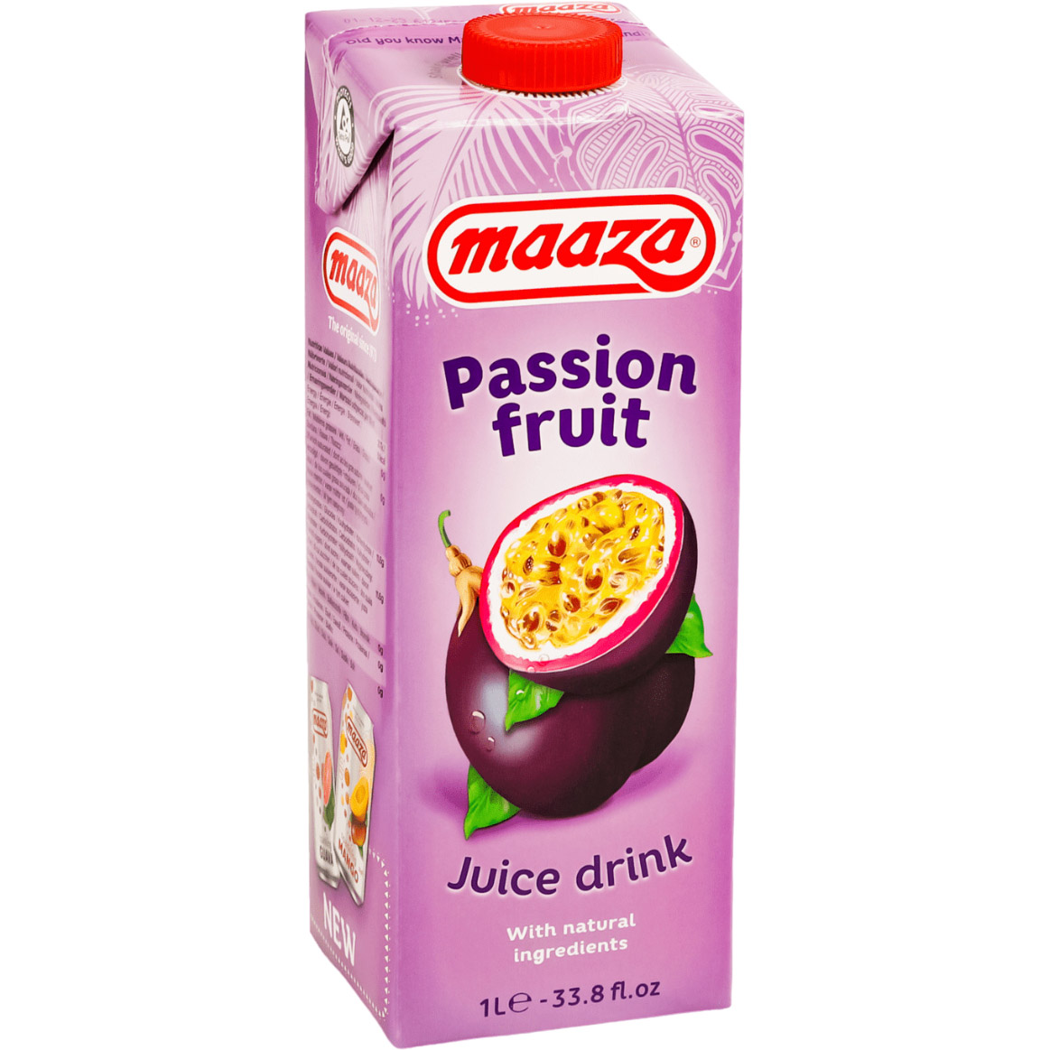 Напиток соковый Maaza Маракуйя негазированный 1 л (889233) - фото 2