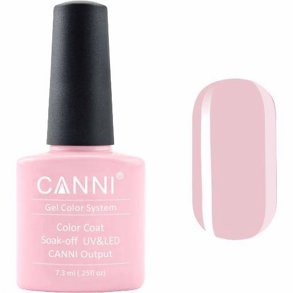 Гель-лак Canni Color Coat Soak-off UV&LED 13 бежево-розовый 7.3 мл - фото 1