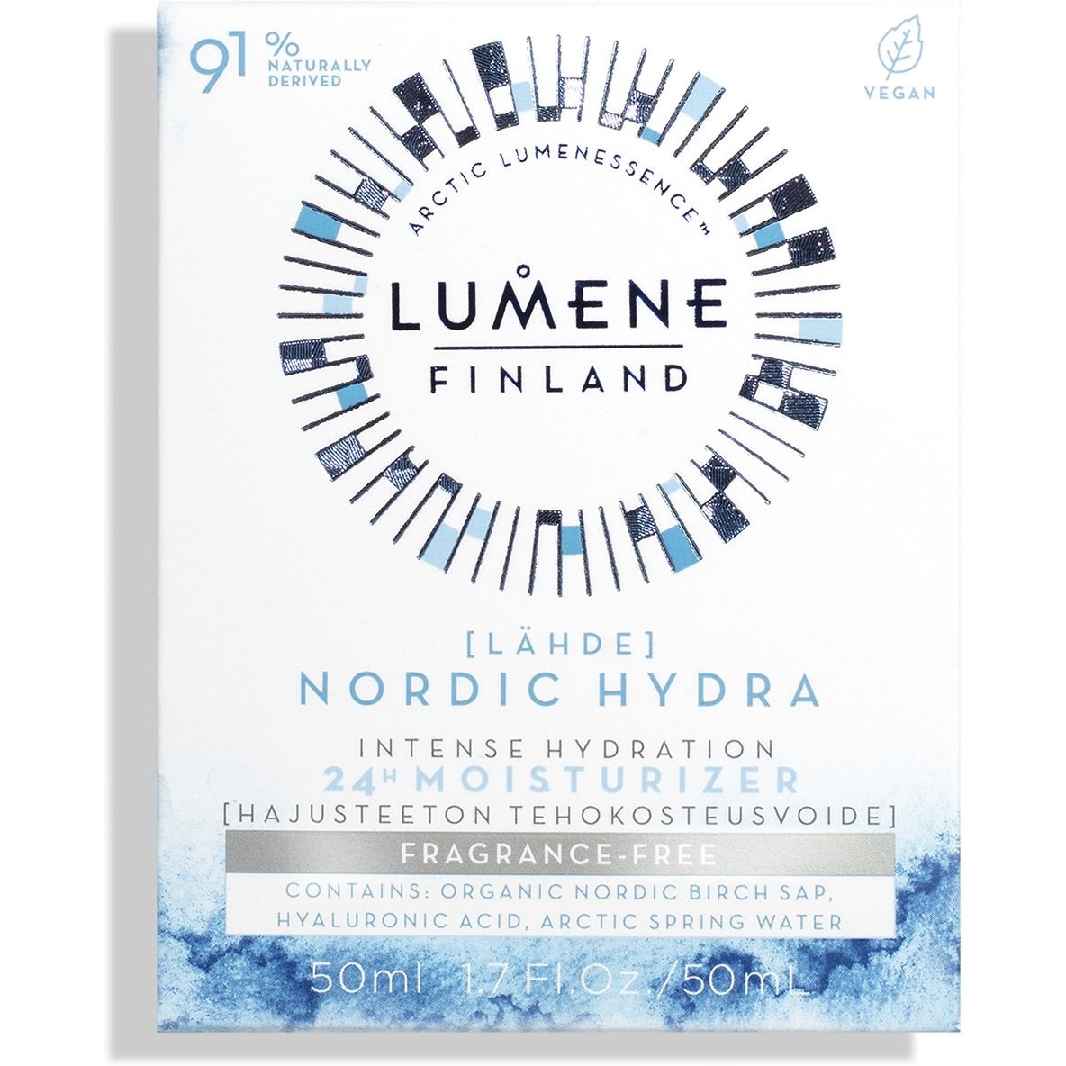 Денний зволожуючий крем Lumene Lahde Intense Hydration 24h, 50 мл (8000020066657) - фото 3