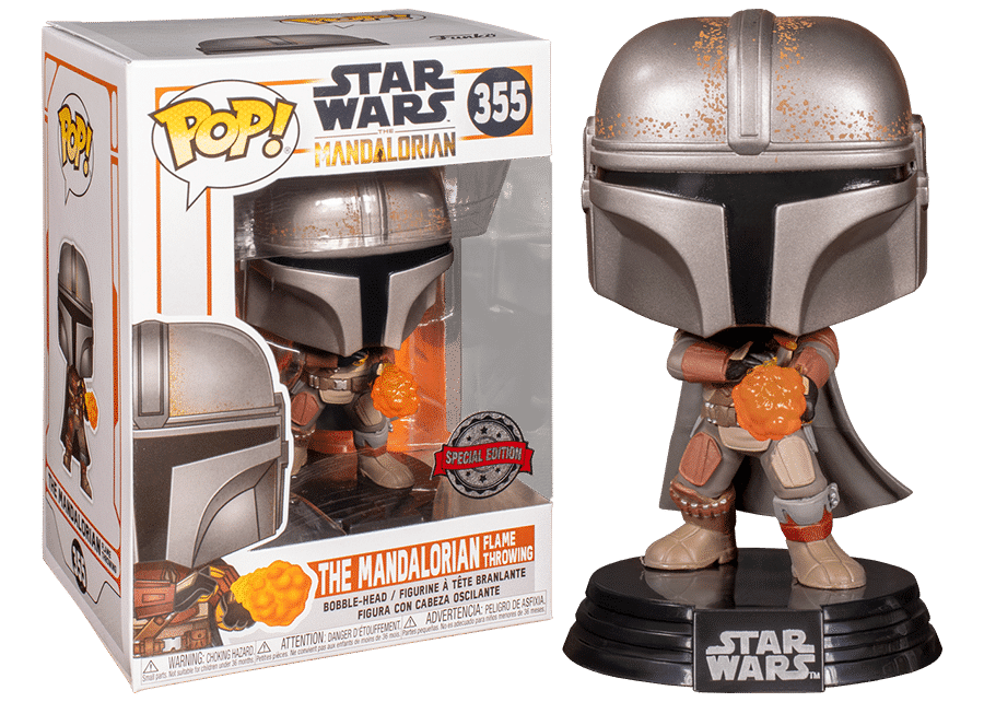 Фигурка Funko Pop Фанко Поп The Mandalorian Мандалорец Star Wars Звездные войны 10 см SW ТМ SE 355 - фото 2