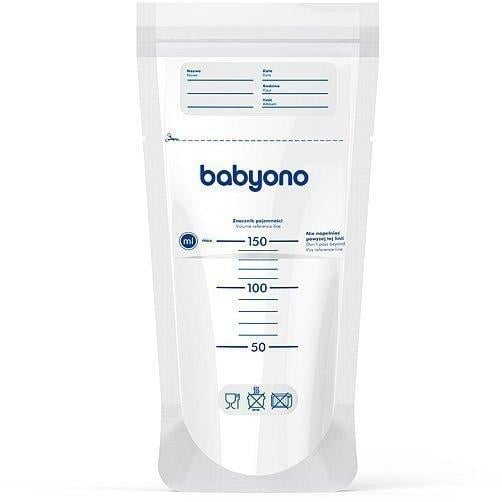 Пакеты для хранения грудного молока BabyOno, 20 шт. (1039) - фото 1