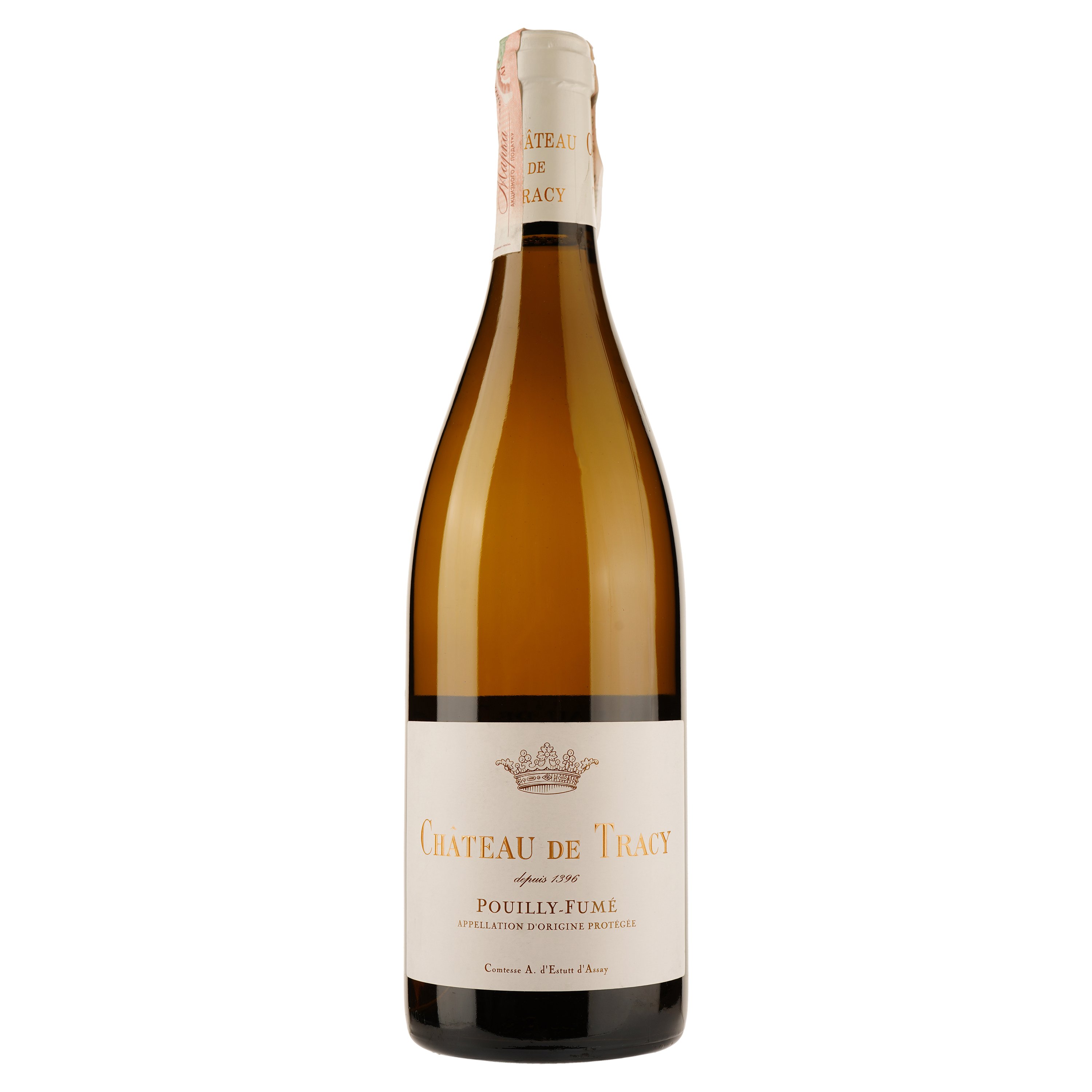 Вино Chateau de Tracy Pouilly-Fume Chateau de Tracy 2020, біле, сухе, 13,5%, 0,75 л (1212201) - фото 1