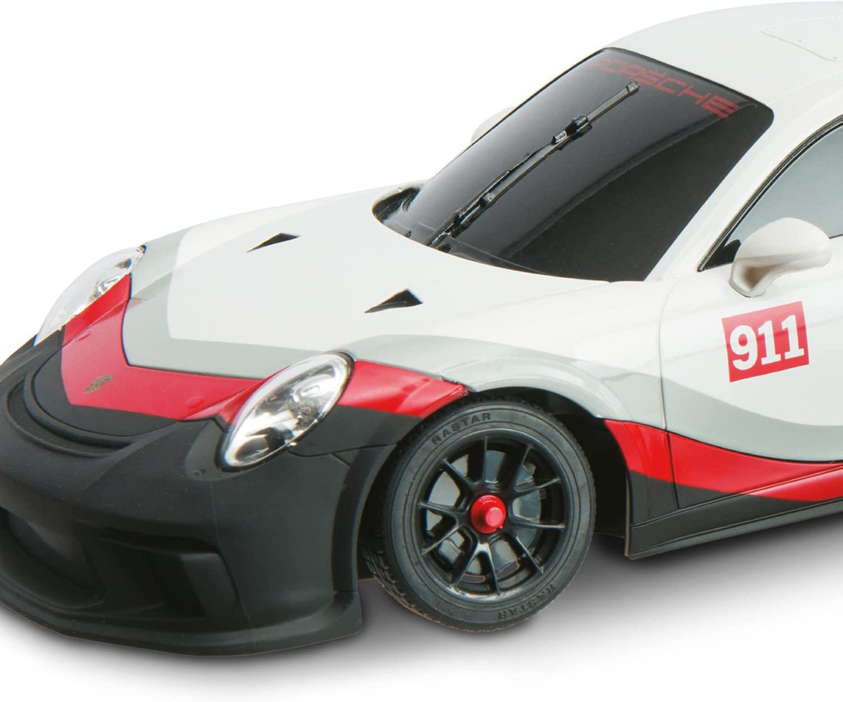 Автомодель на радіокеруванні Mondo Porsche 911 Gt3 Cup 2020 R/C 1:18 білий (63535) - фото 5