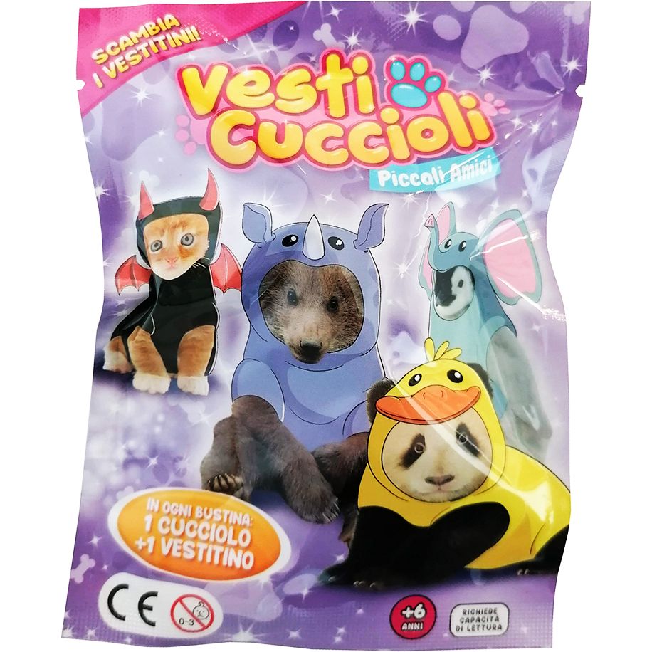 Стретч-іграшка у вигляді тварини Dress Your Puppy, друзі в костюмах (A21T0075) - фото 1