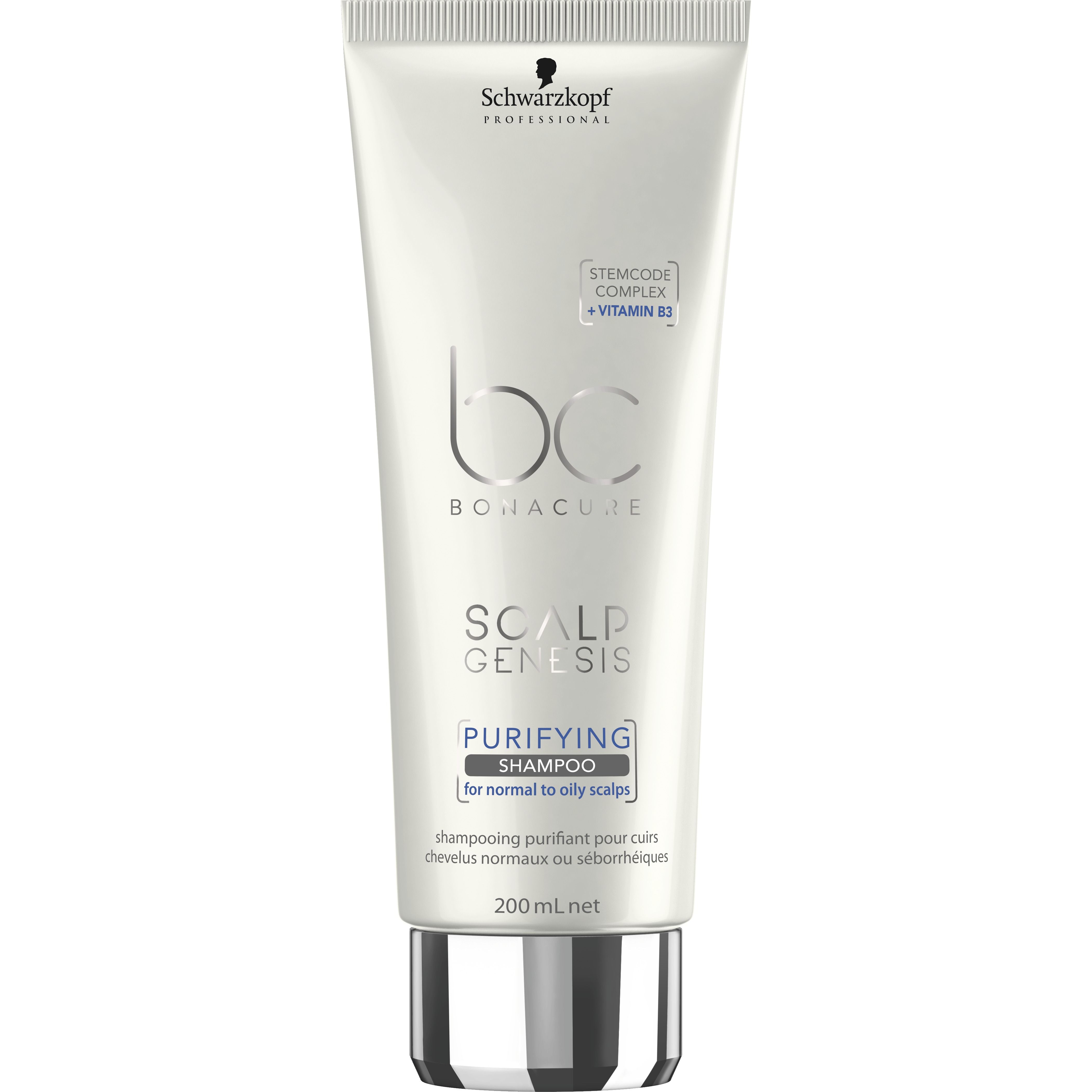 Шампунь для глубокого очищения волос Schwarzkopf Professional ВС Bonacure Scalp Genesis Purifying Shampoo 200 мл - фото 1