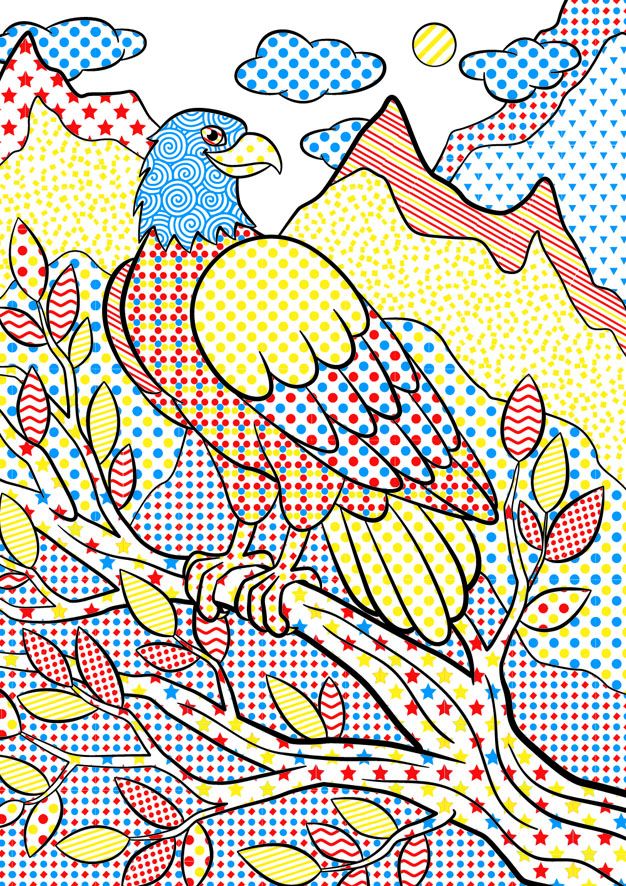 Волшебная водная раскраска Кристал Бук Птицы, 8 страниц (F00024249) - фото 2