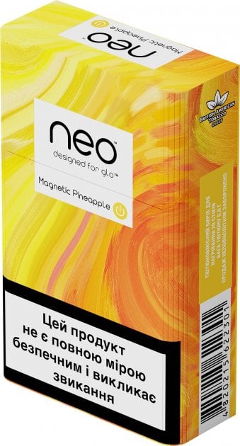 Стіки для електричного нагріву тютюну Neo Demi Magnetic Pineapple, 1 пачка (20 шт.) (825830) - фото 2